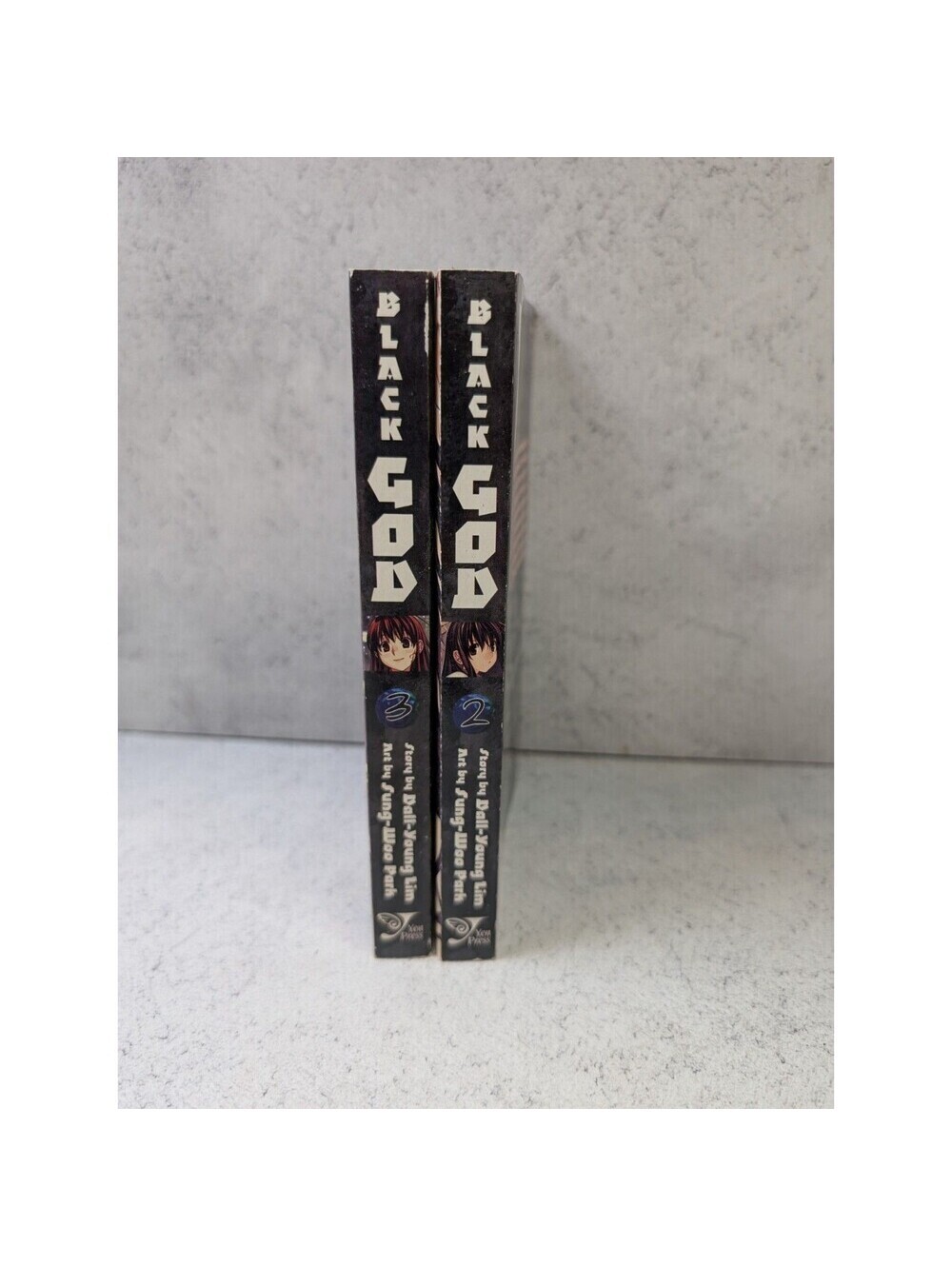 Black God Manga Vol. 2 3 Lot Yen Press Dall-Young Lim Sung-Woo Park English